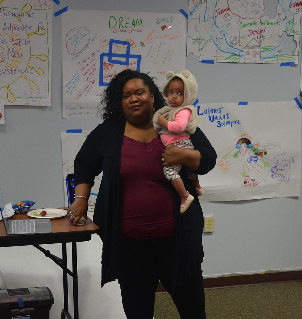 Sirius Bonner with her daughter at the CBI launch celebration.